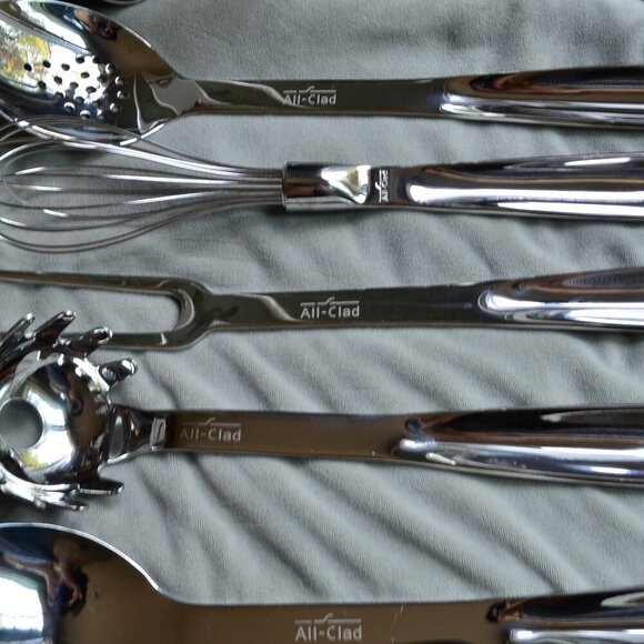All-Clad Stainless Steel Kitchen Tool Set; 8 piece - Picture 8 of 15